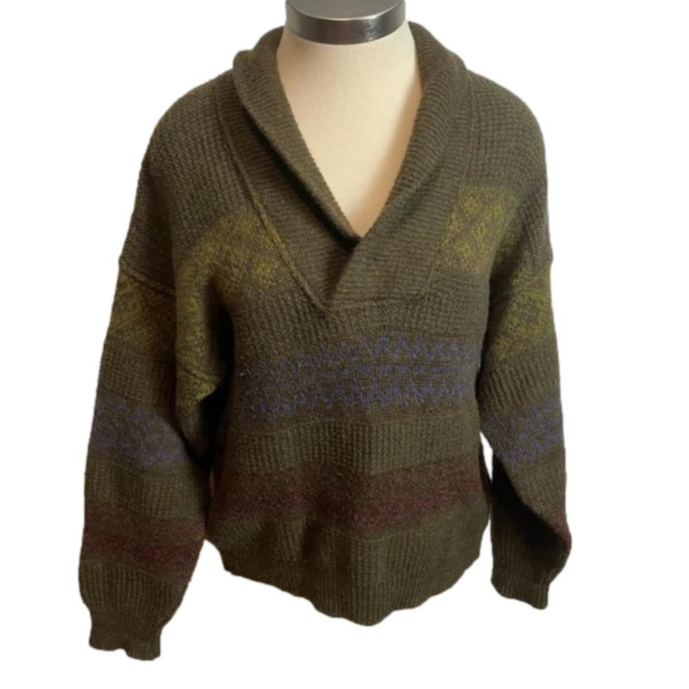 Shawl Collared Sweater - Picture 3 of 6